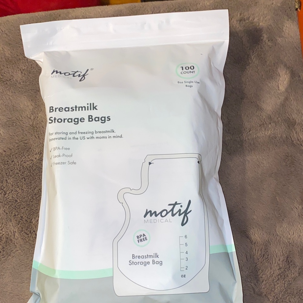 Motif Medical Breastmilk Storage Bags